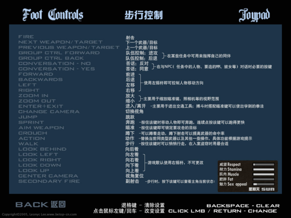 圣安地列斯设置