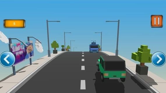 疯狂的汽车道路