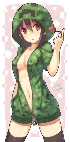 我的世界苦力怕娘图片