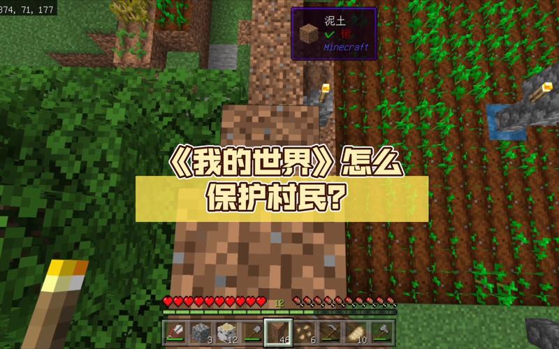 我的世界怎么保护村民
