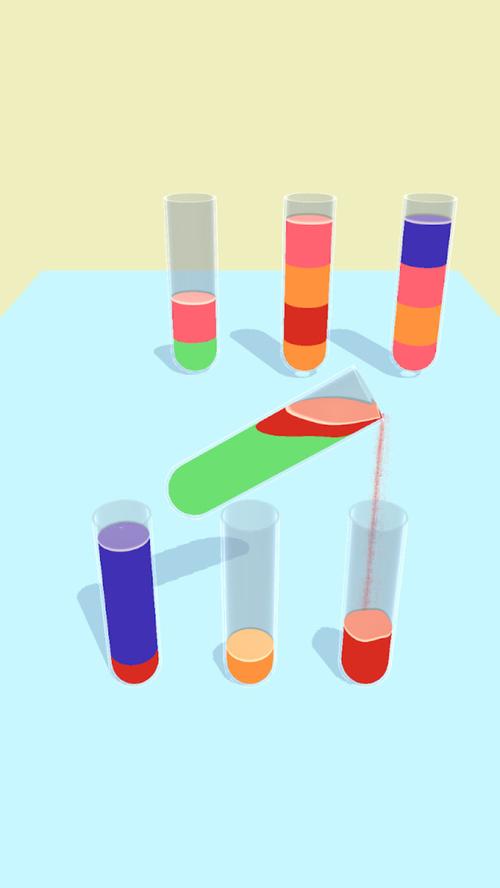 水的3D拼图