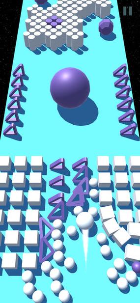 彩色撞击3D