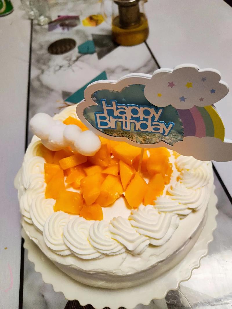 生日烤蛋糕