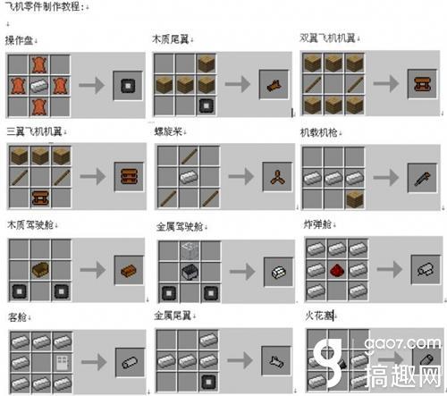 我的世界物品制作大全