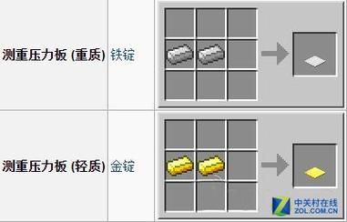 我的世界石质压力板