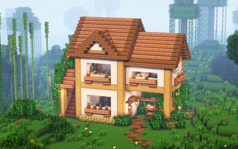 我的世界双层生存小屋