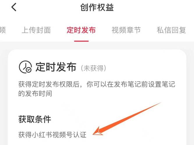 小红书有没有定时发布功能?定时发布功能怎么获得?