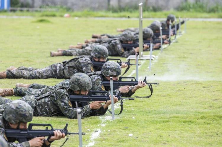 实弹射击战场