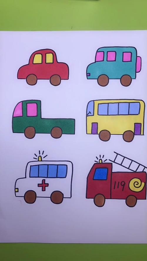 宝宝画汽车