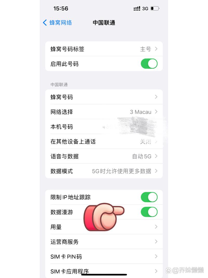 手机漫游设置