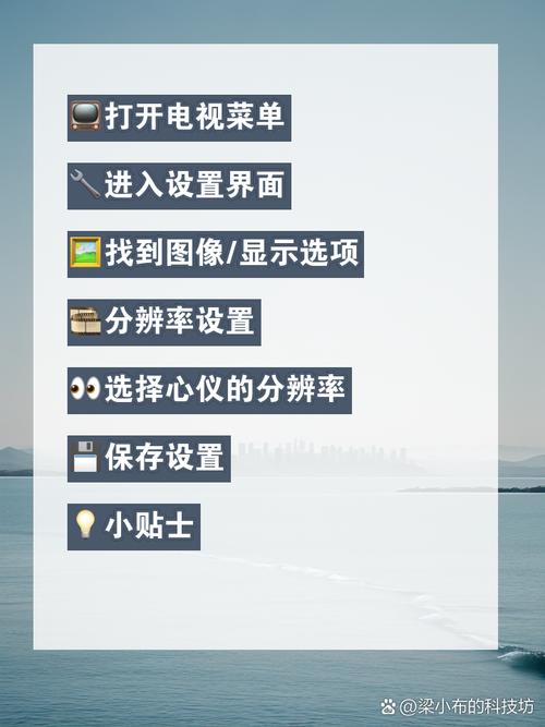 电视分辨率设置