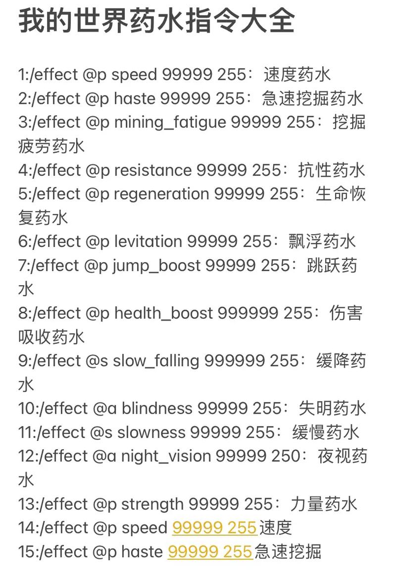 我的世界禁止打人指令