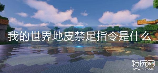 我的世界地皮禁足指令