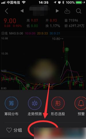 如何设置k线