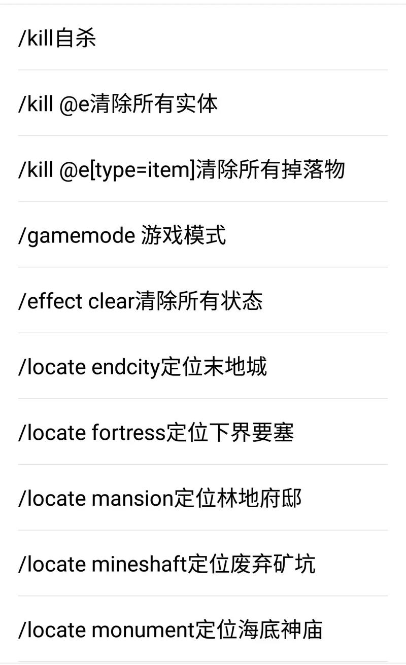 我的世界地狱要塞指令