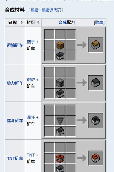 我的世界矿车有什么用