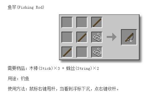 我的世界怎么钓鱼收杆
