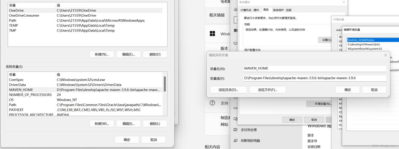 设置系统变量