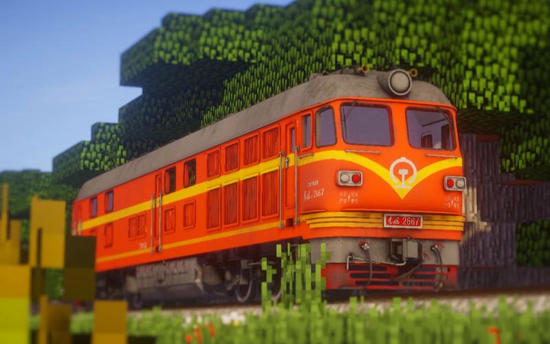 我的世界中国火车