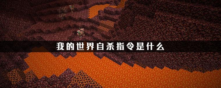 我的世界指令自杀