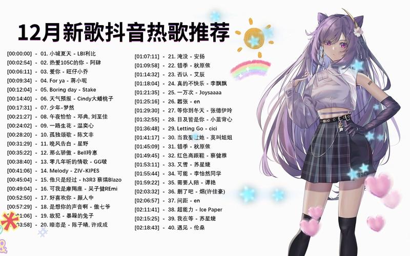 抖音大火歌曲推荐什么