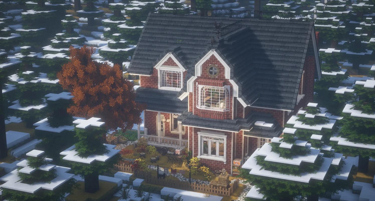 我的世界冰雪小屋