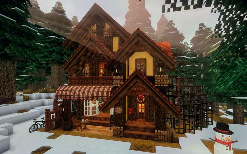 我的世界冰雪小屋