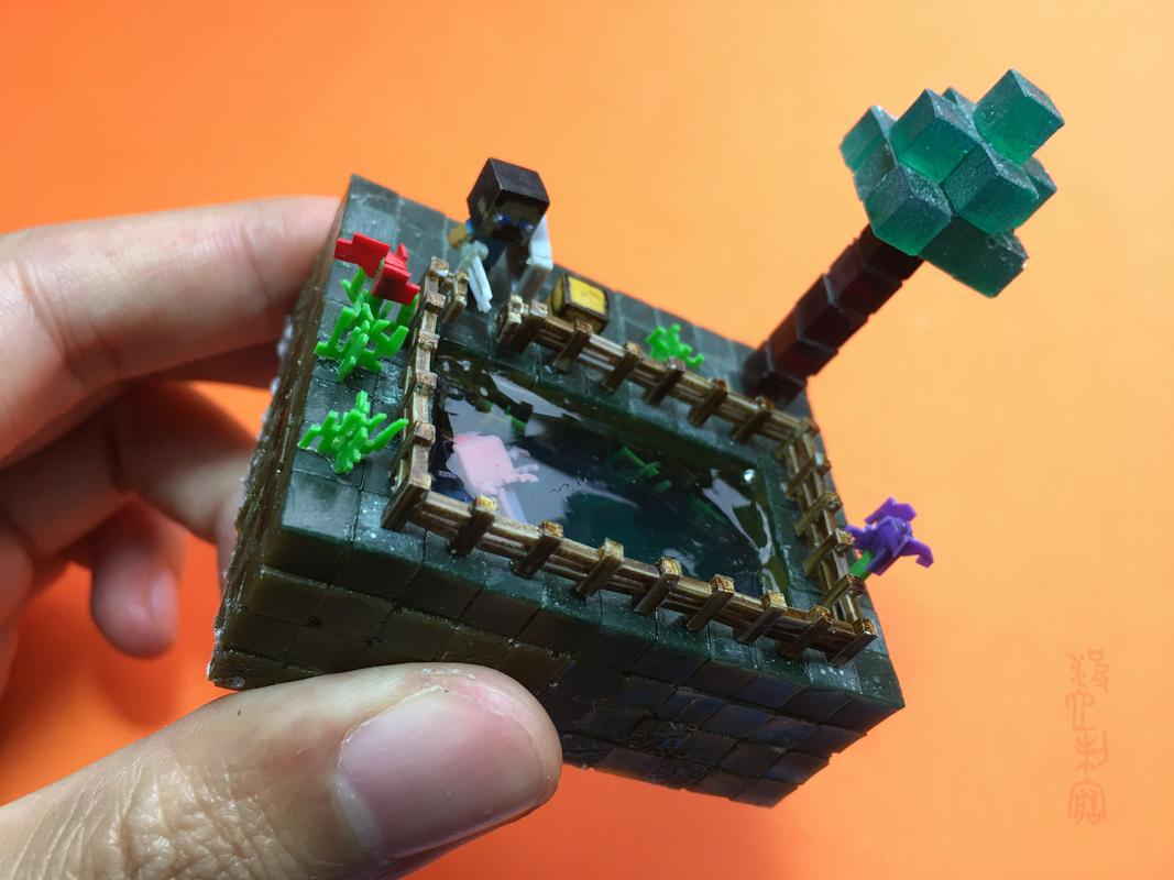 粘土我的世界作品
