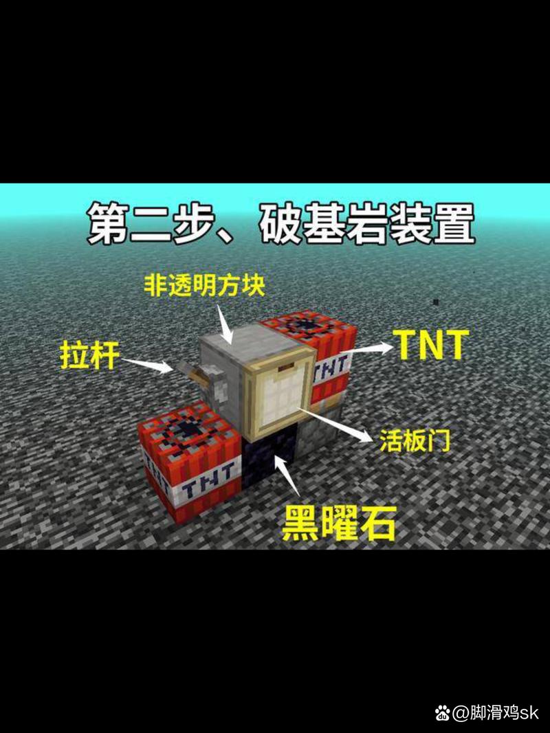 我的世界怎么破基岩