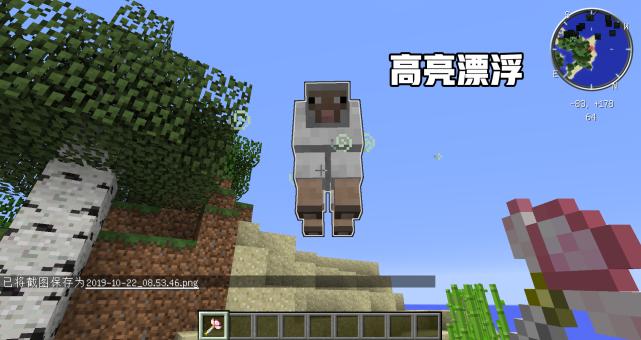 我的世界漂浮效果