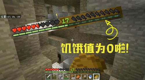 我的世界会饿死吗