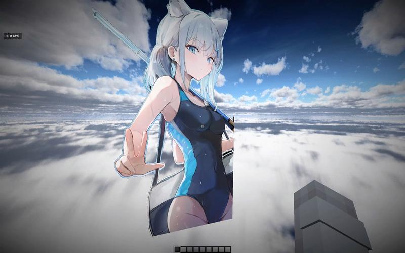 我的世界美女洗澡