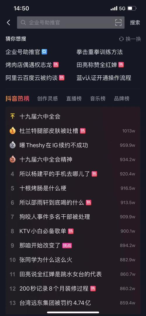 什么叫抖音榜一