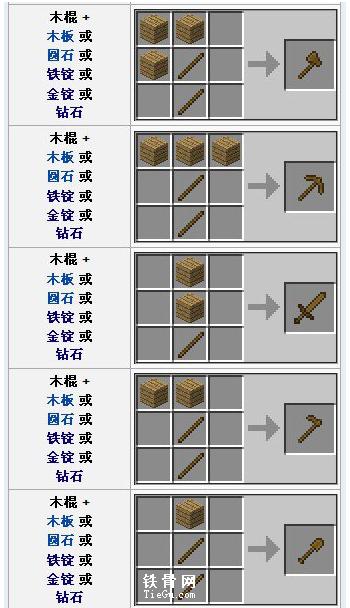 我的世界怎么制作木棍