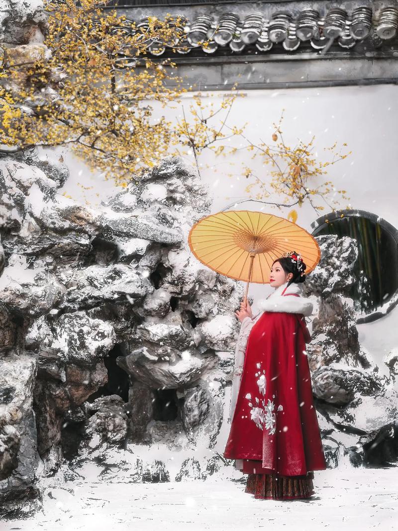 下雪应该拍什么抖音