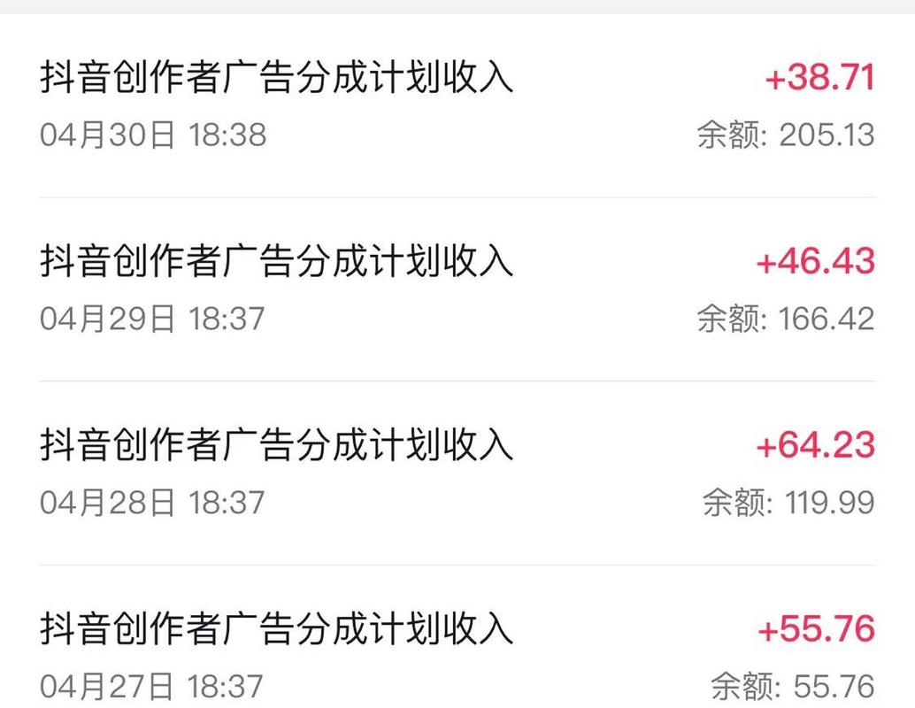 抖音什么内容收益最高