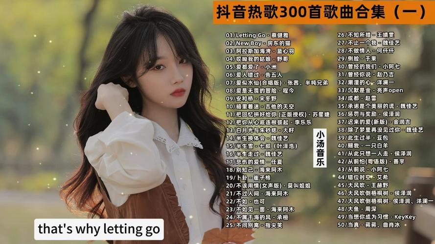 小红抖音什么歌好听
