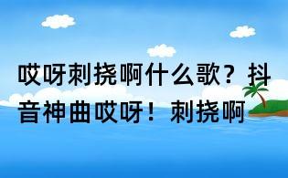 啊杀抖音什么歌