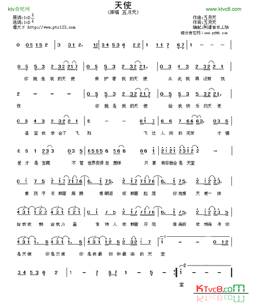 抖音歌曲天使的什么