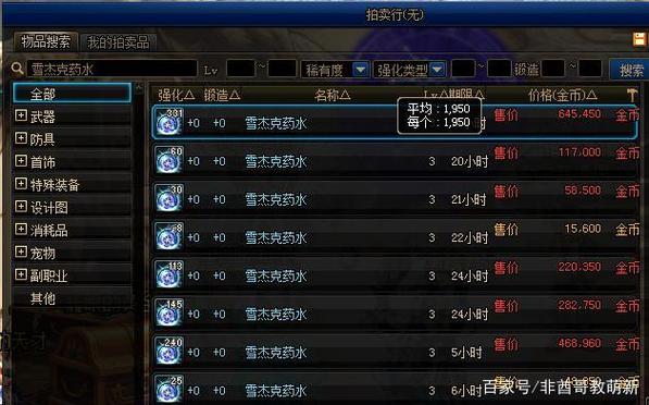 DNF无限卡变身药水bug攻略 DNF无限卡变身药水bug攻略