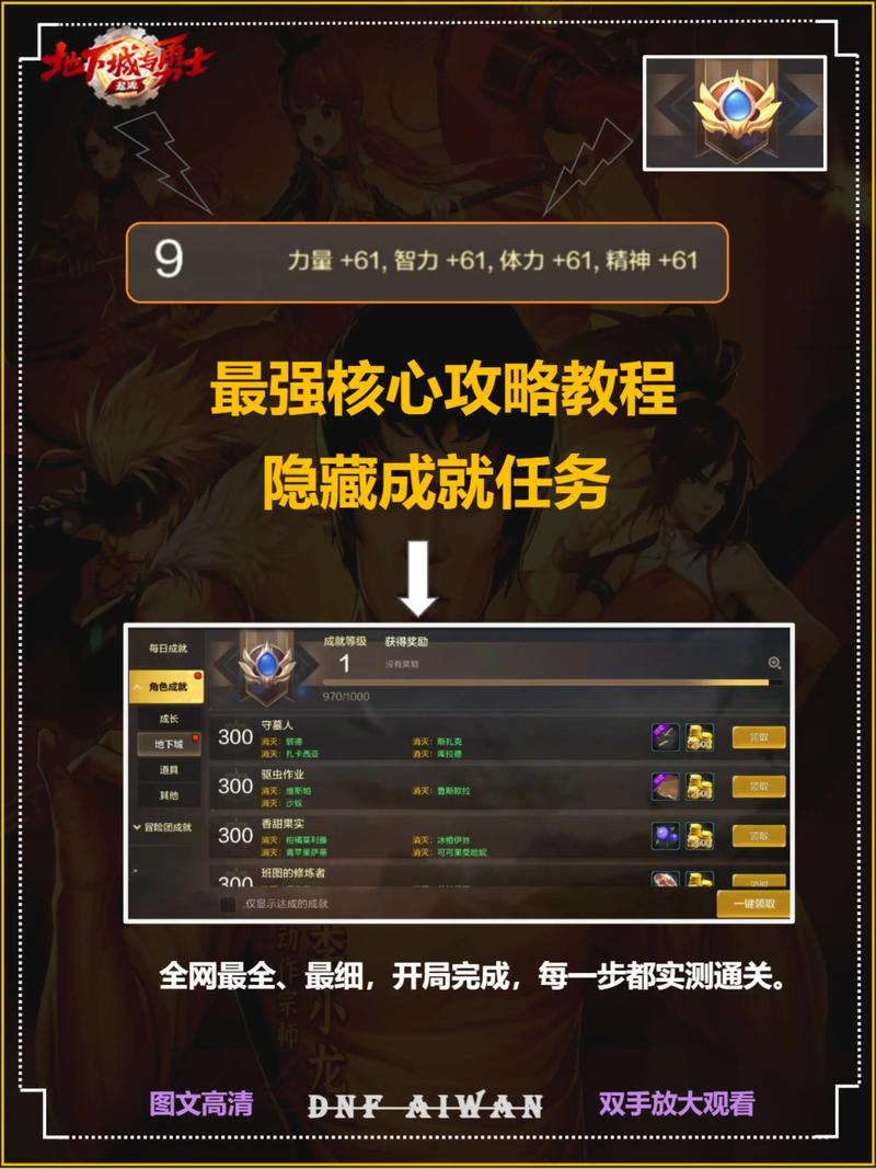 DNF游戏攻略全解析 DNF游戏攻略全解析