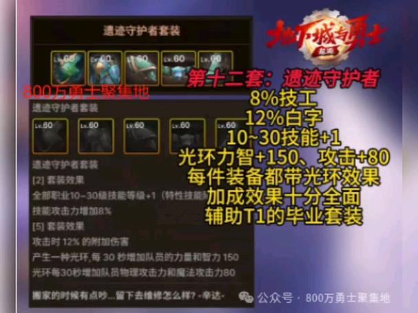 dnf奶妈遗迹套