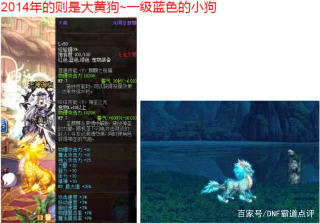 DNF经典宠物大黄狗,光明圣麒麟全解析 DNF经典宠物大黄狗,光明圣麒麟全解析