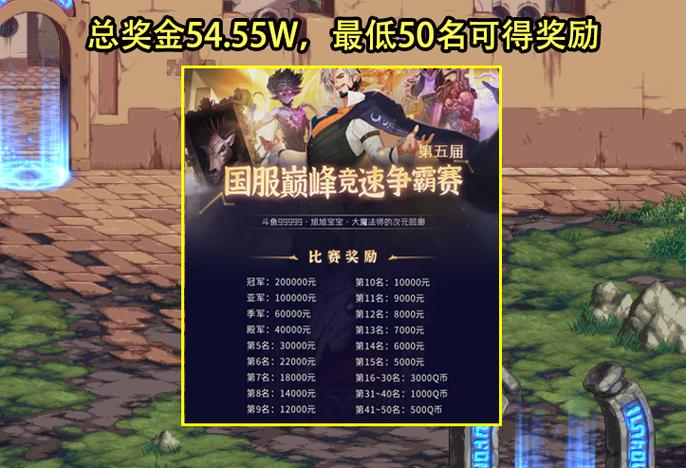 dnf竞速比赛