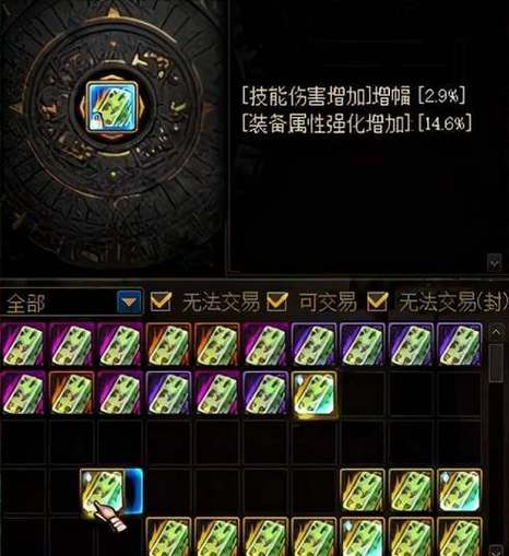 dnf圣物合成