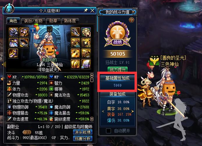 dnf武练战斗力