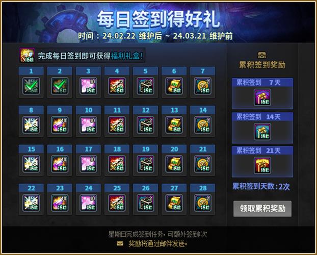 dnf2017周签到