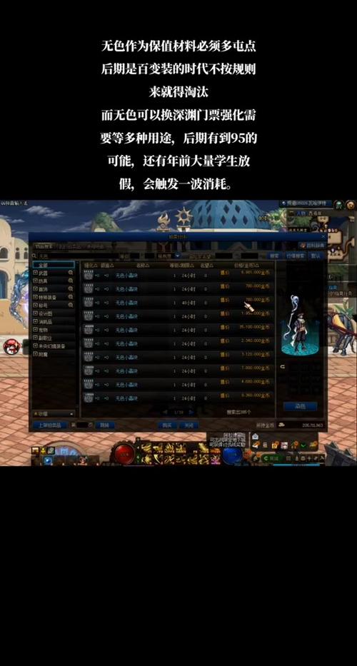 dnf无色晶块在哪里买