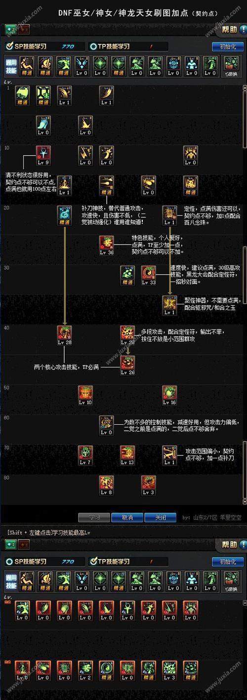 dnf神龙天女刷图