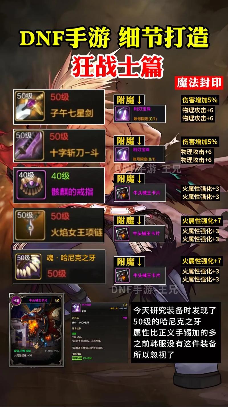 dnf狂战pk装备